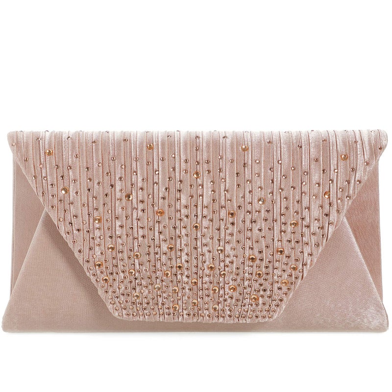 Mihawk clutch purses for women evening bag and handbags for wedding(Champagne) - Image 3